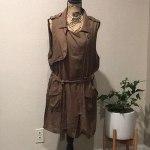 Brown Utility Dress